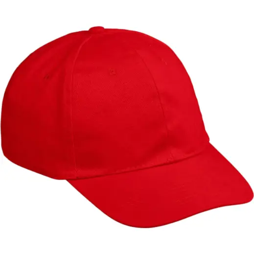 Pro Basic Cap - 6 Panel Red